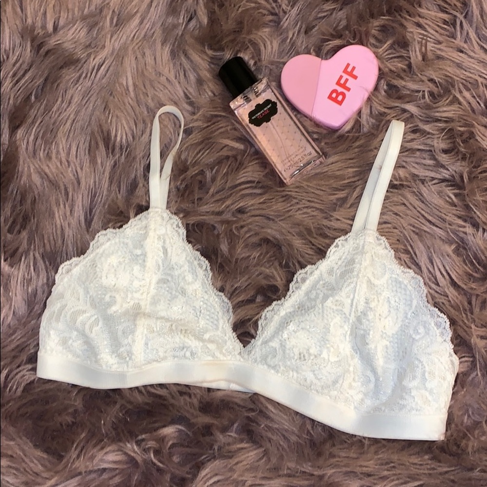 White bra